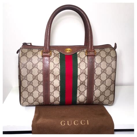 vintage orange gucci bag|gucci bag old collection.